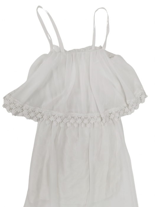 Rochie alba Vintage Femei-S [3]