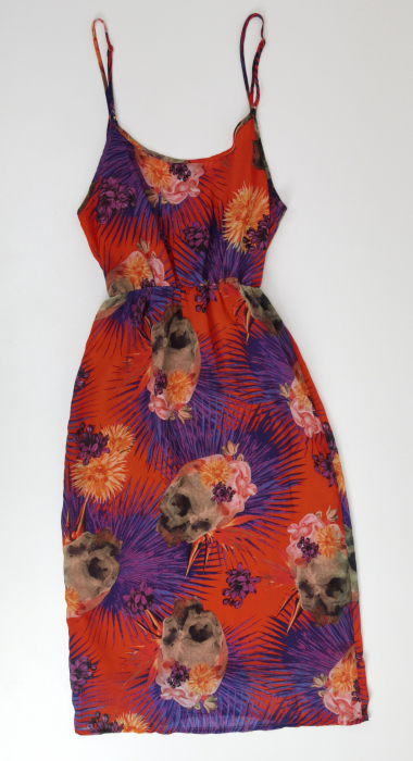 Rochie cu impimeu vintage Femei-S [2]