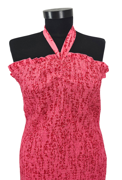 Rochie roz elastica Femei-L [3]
