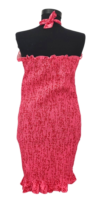 Rochie roz elastica Femei-L [2]