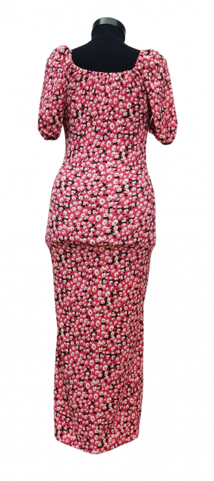 Rochie roz Retro Femei-S [2]