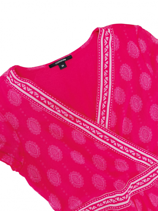 Rochie roz Retro Femei-XS [3]