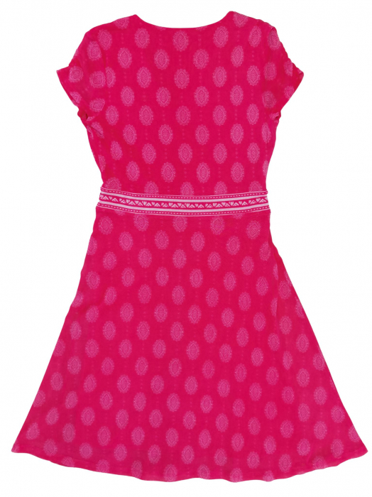 Rochie roz Retro Femei-XS [2]