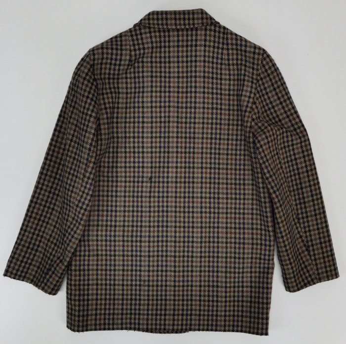 Sacou maro din lana Vintage Barbati-M [6]