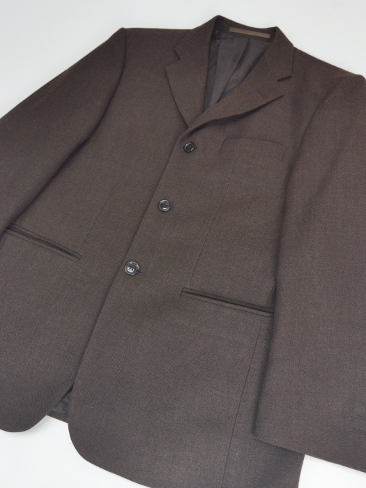 Sacou maro vintage Barbati-L [2]