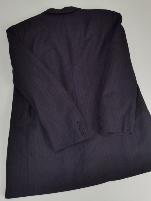 Sacou negru vintage Barbati-XL [4]