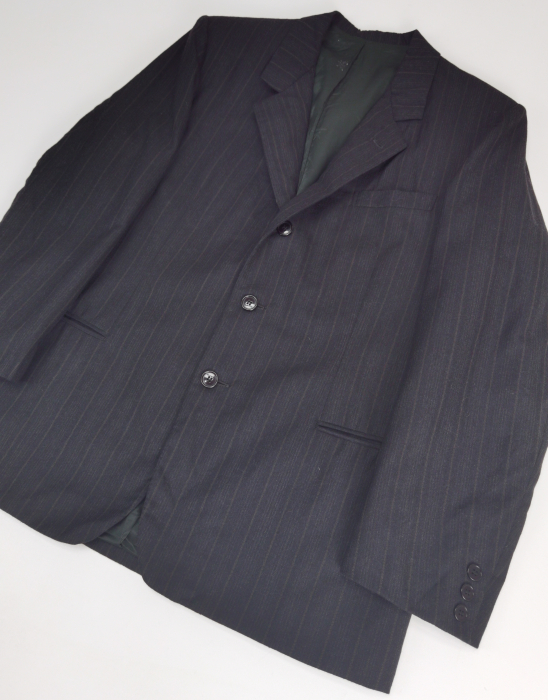 Sacou negru vintage Barbati-XL [2]