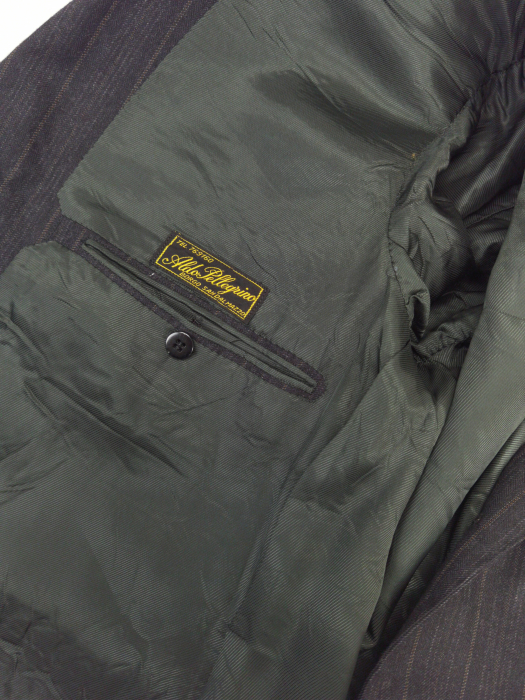 Sacou negru vintage Barbati-XL [5]