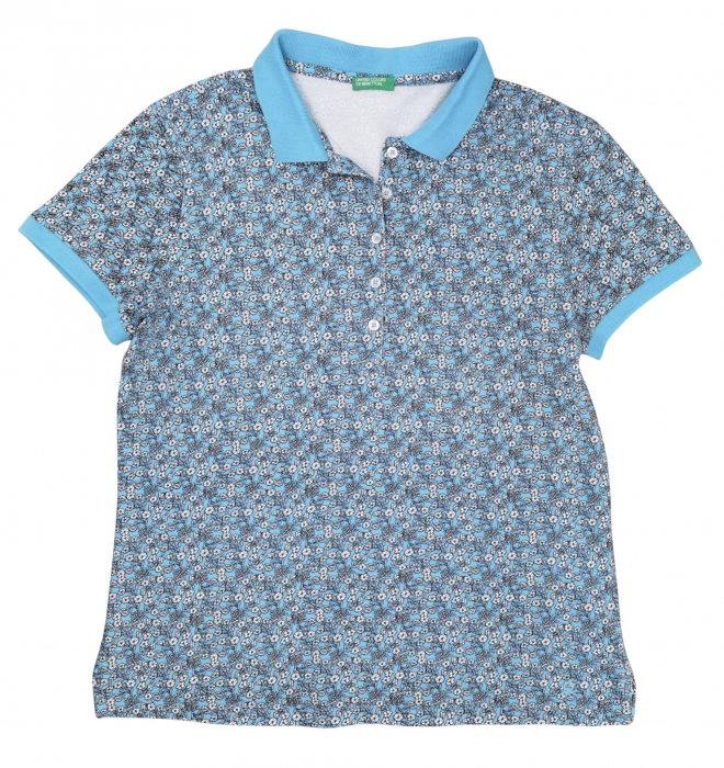 Tricou albastru Benetton Femei-M [1]