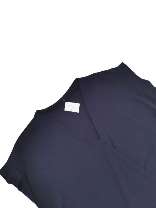 Tricou bleumarin Retro Femei-L [3]