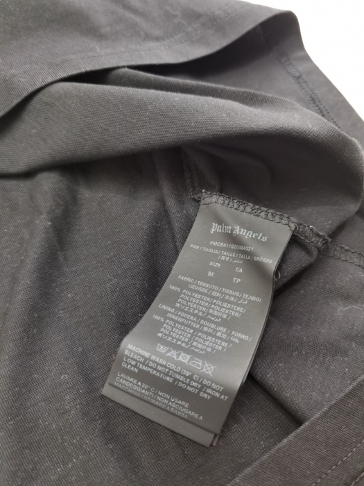 Tricou negru Palm Angels Barbati-M [4]