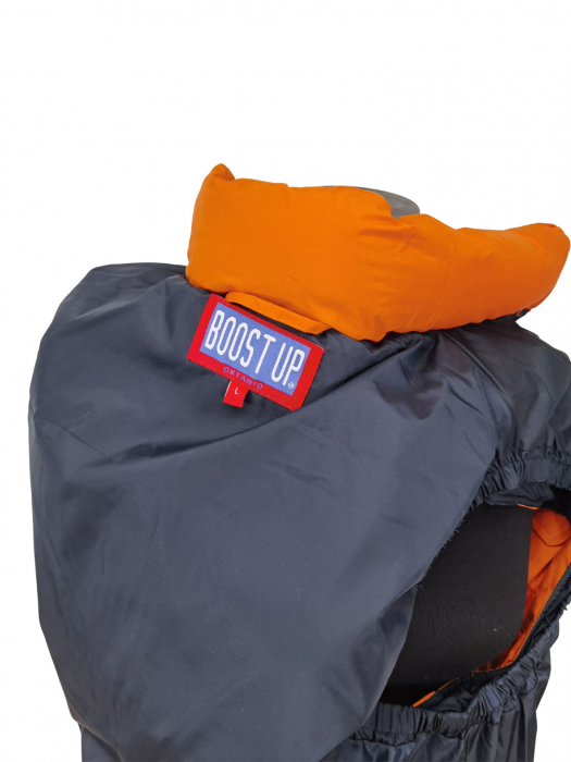 Vesta portocalie Boost Up Barbati-L [3]