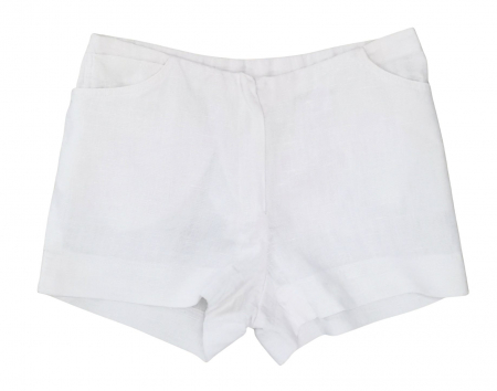 Pantaloni scurti Femei - Pantaloni albi in Femei-XS