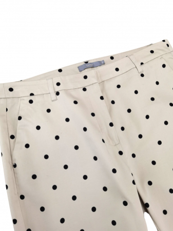 Pantaloni bej Retro Femei-L [1]