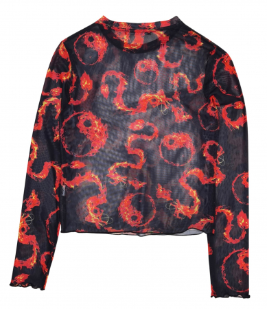 Bluza cu imprimeu Bershka Femei-S [1]