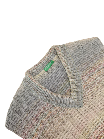 Vesta lana Benetton Femei-XS-S [2]