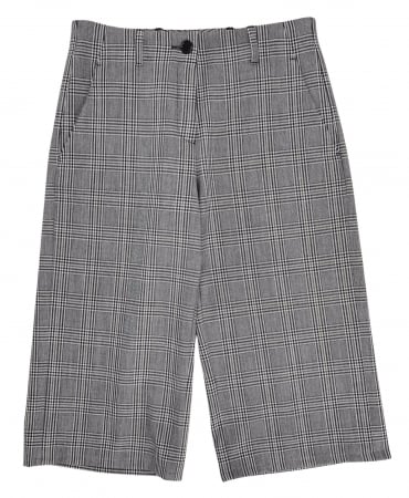 Pantaloni lungi Femei - Pantaloni in carouri Femei-S