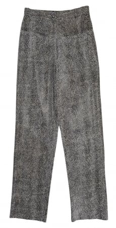 Pantaloni lungi Femei - Pantaloni piele Vintage Femei-XS