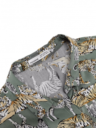 Camasa animal print Pull&Bear Femei-L [2]
