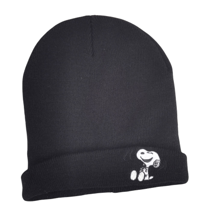 BARBATI - Caciula neagra Peanuts Barbati