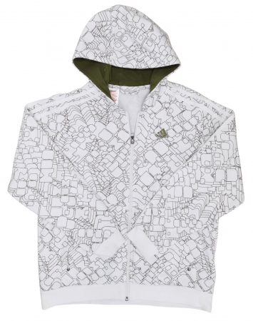Hanorace/Jachete Femei - Hanorac alb adidas Femei-XS