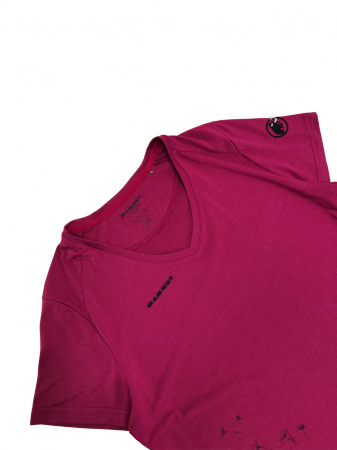 Tricou visiniu Mammut Femei-S [2]