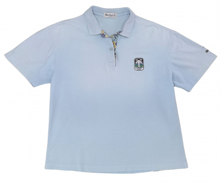 Tricouri Barbati - Tricou albastru Burberry Barbati-XL