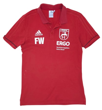 Tricouri Barbati - Tricou rosu adidas Barbati-M