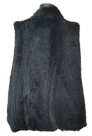 Vesta blana neagra Femei-S [1]