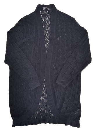 Pulovere Femei - Cardigan negru Retro Femei-L