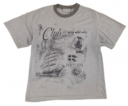 Tricouri Barbati - Tricou bej Custom Barbati-L