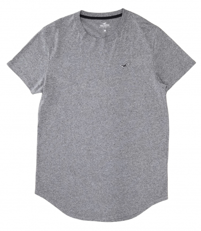 Tricouri Barbati - Tricou gri Hollister Barbati-S
