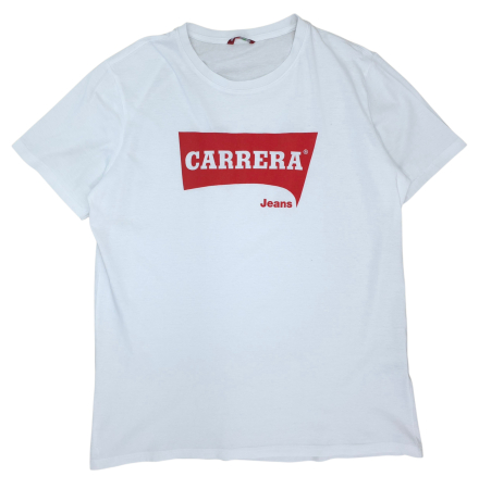 Tricouri Barbati - Tricou alb Carrera Barbati-XXL