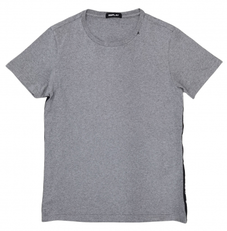 Tricouri Barbati - Tricou gri Replay Barbati-S