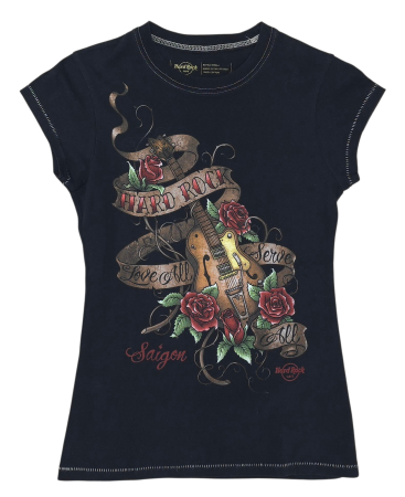 Tricouri Femei - Tricou Hard Rock Cafe Femei-XS