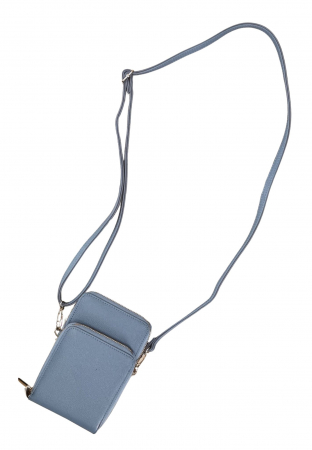FEMEI - Geanta albastra crossbody Femei