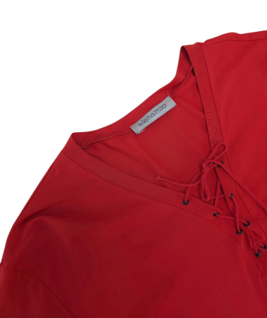 Trcou rosu Retro Femei-XL [2]