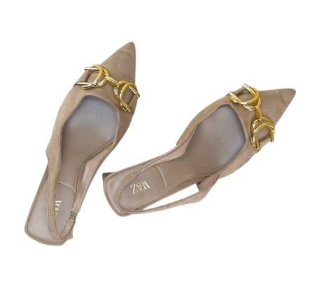 Femei - Pantofi bej Zara Femei-36