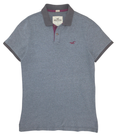 Tricouri Barbati - Tricou gri Hollister Barbati-L