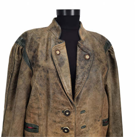 Geaca piele Vintage Femei-L [2]