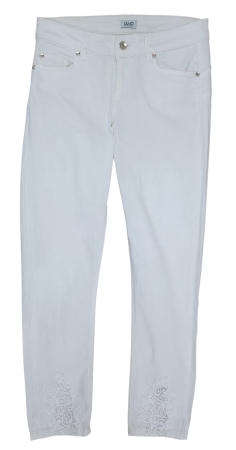 Noutati - Blugi albi Liu-Jo Femei-M