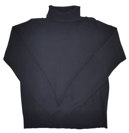 Femei - Pulover negru lana Femei-L