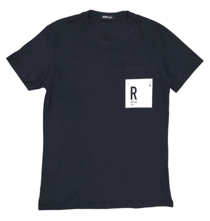 Tricouri Barbati - Tricou negru Replay Barbati-S