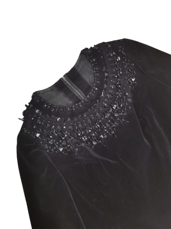 Bluza din catifea Retro Femei-S [2]