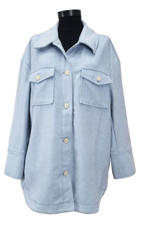 Femei - Haina bleu MANGO Femei-XS-S