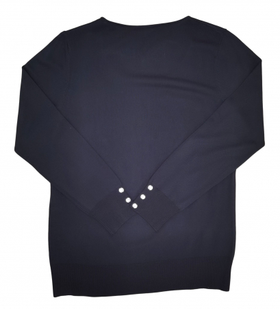 Bluza neagra cu strasuri Femei-S [1]