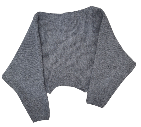 Pulover gri Retro Femei-M [1]
