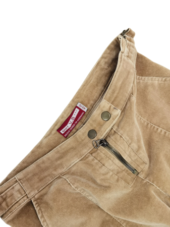 Pantaloni velur Retro Femei-S [3]