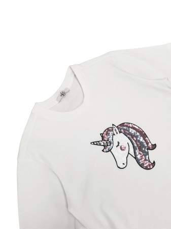 Tricou alb Ganni Femei-S [2]
