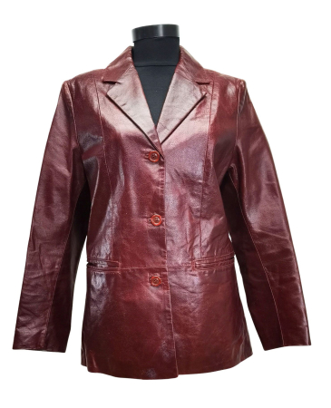 Geci subtiri Femei - Geaca piele Vintage Femei-S